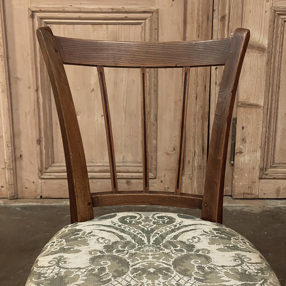 Set of Six 19th Century Swedish Dining Chairs For Sale 4