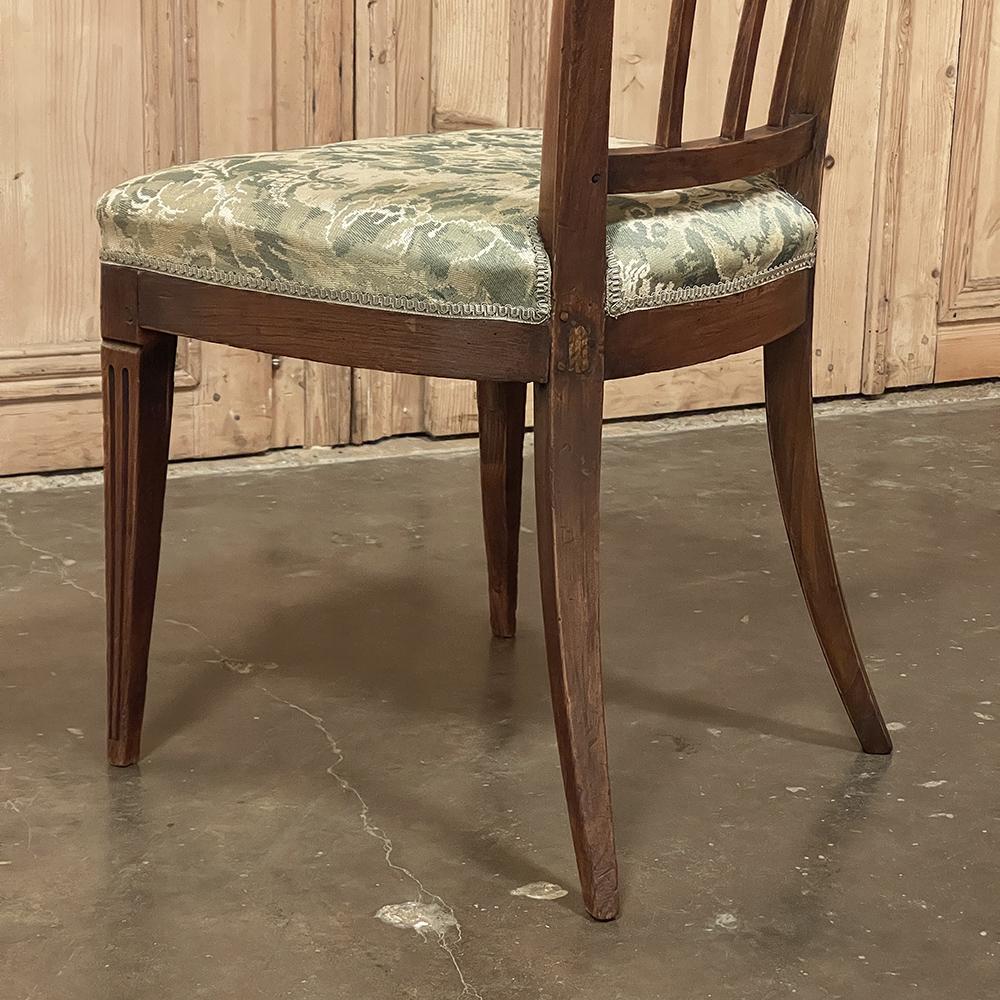 Set of Six 19th Century Swedish Dining Chairs For Sale 9