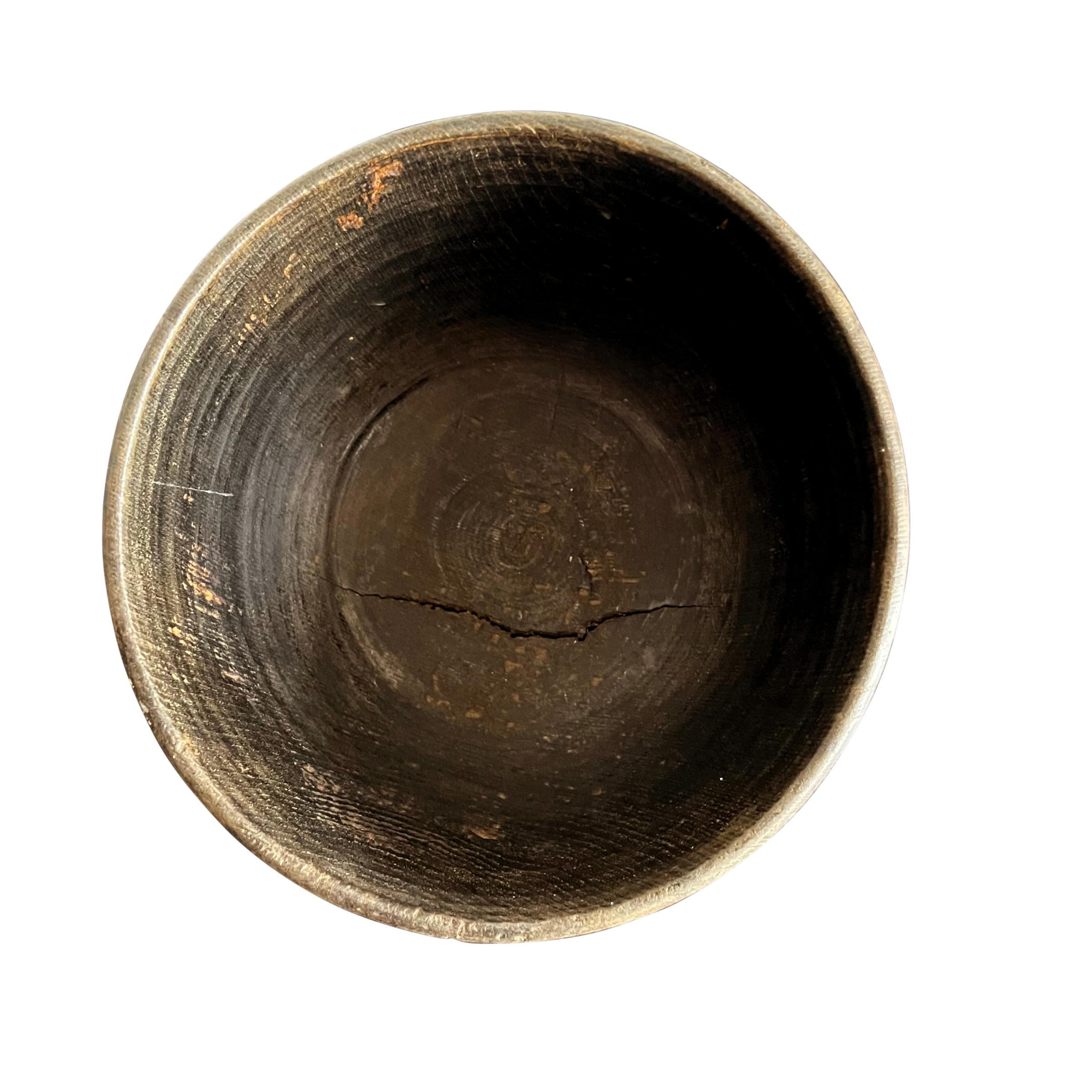 Set of Six 19th Century Tibetan Buddhist Alms Bowls 5