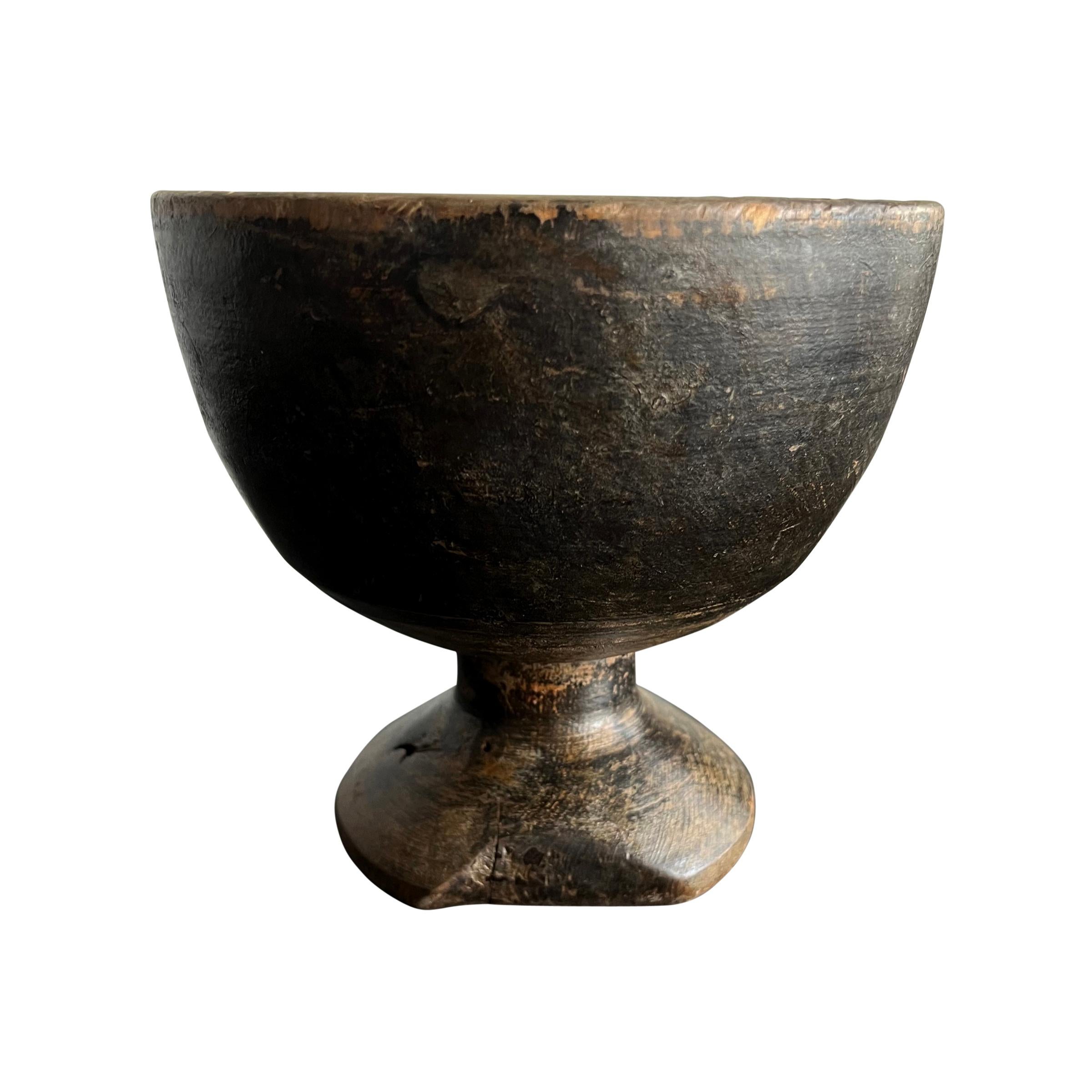 Set of Six 19th Century Tibetan Buddhist Alms Bowls 6