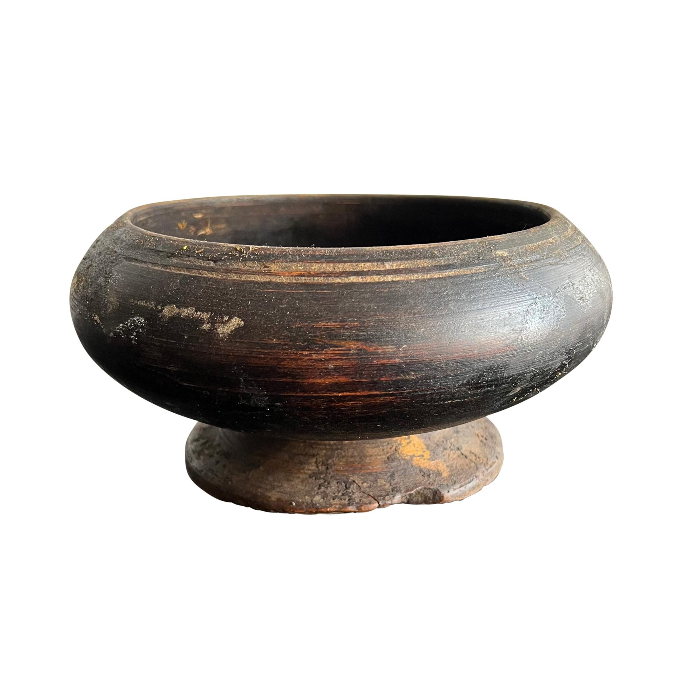 Set of Six 19th Century Tibetan Buddhist Alms Bowls 8