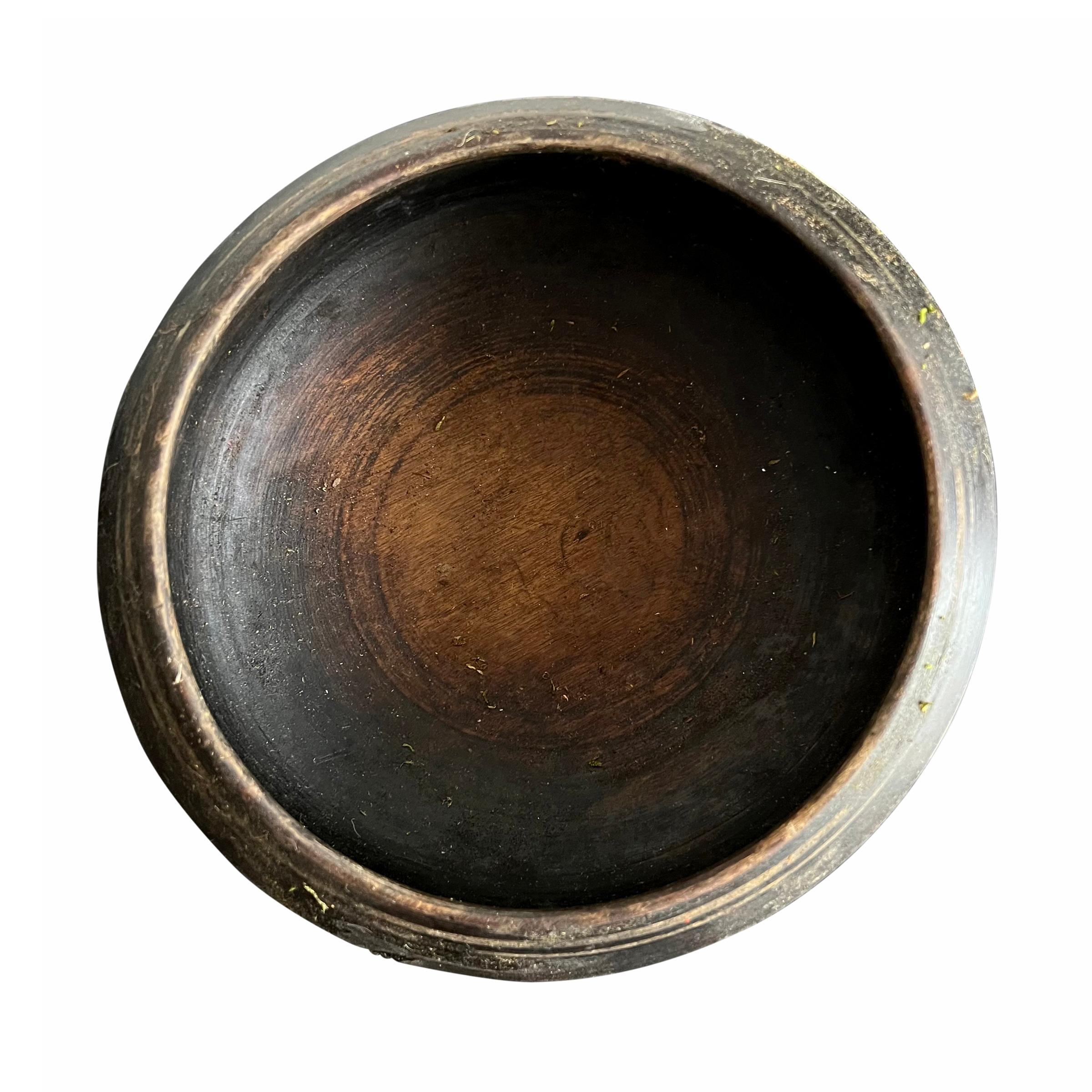 Set of Six 19th Century Tibetan Buddhist Alms Bowls 9