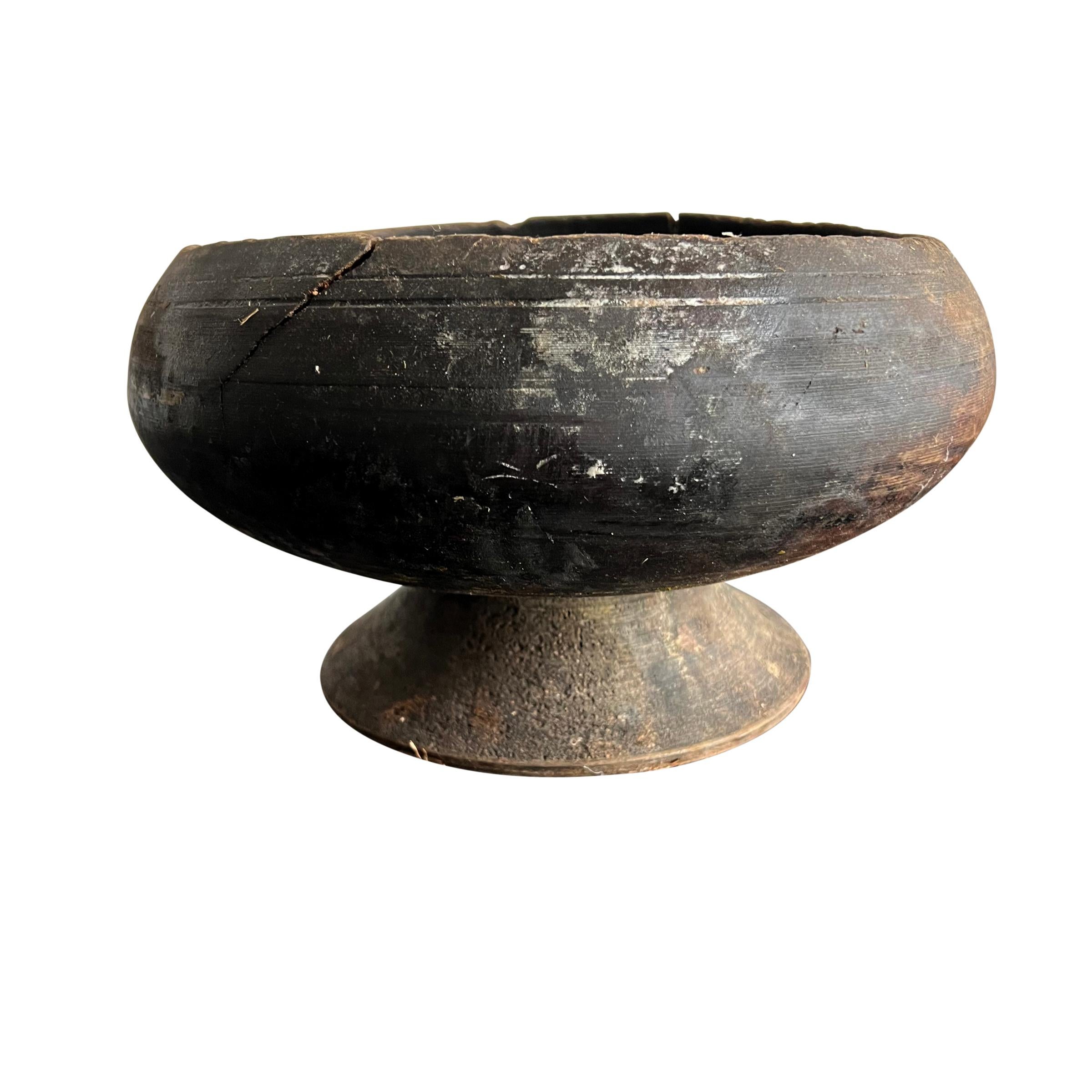 Set of Six 19th Century Tibetan Buddhist Alms Bowls 2