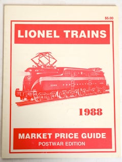 Set of Six 1st Ed, Limited Ed and Signed Books on Lionel Toy Trains