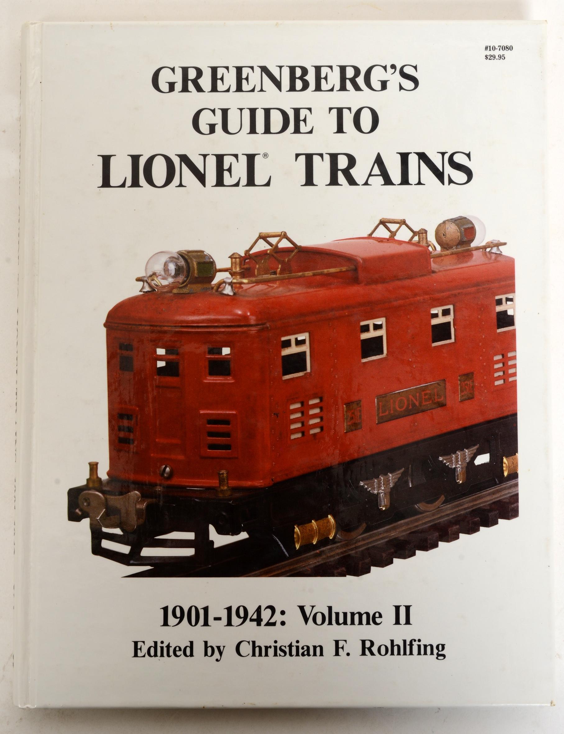 American Set of Six 1st Ed, Limited Ed and Signed Books on Lionel Toy Trains For Sale
