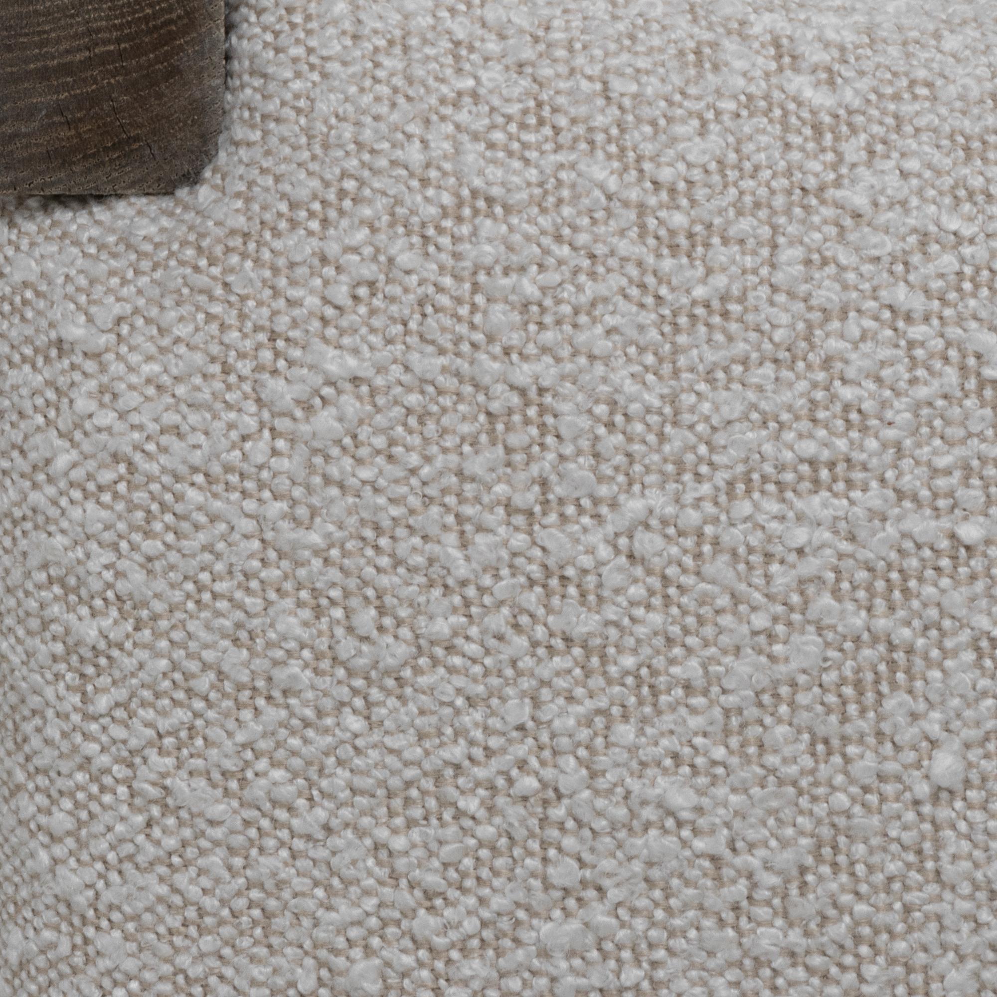 Tappezzeria Set di sei sedie da pranzo in quercia imbottite del 20° secolo in Belgio con schienale a scaletta in Oak in vendita