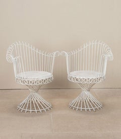 Set of Six 20th Century French 'Antheor' Chairs by Mathieu Mategot