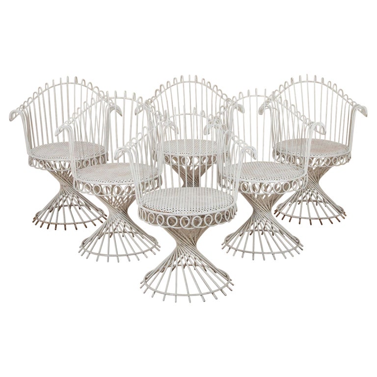 Set of Six 20th Century French 'Antheor' Chairs by Mathieu Mategot