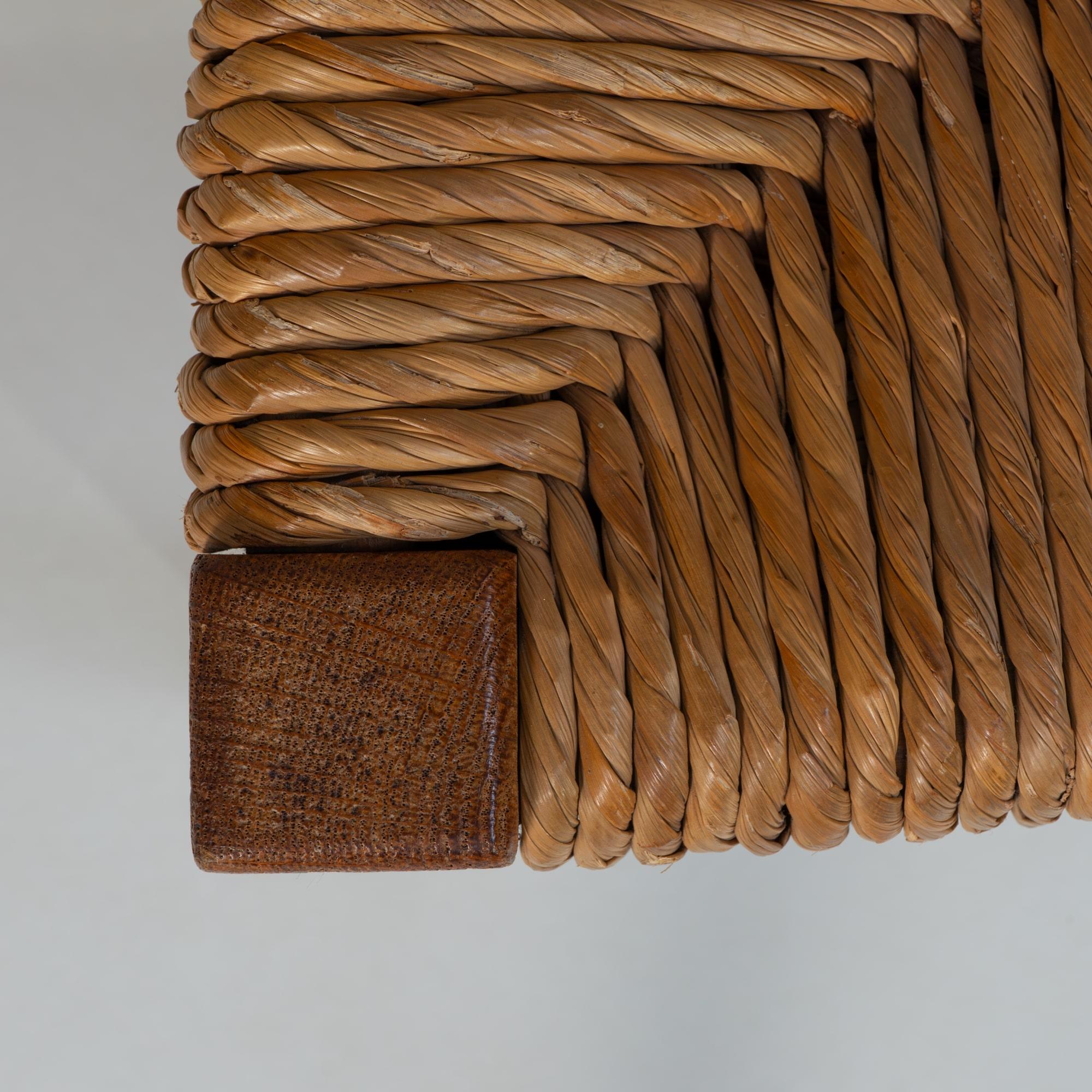 Set di sei sedie da pranzo con schienale a scaletta in Oak del XX secolo. in vendita 3