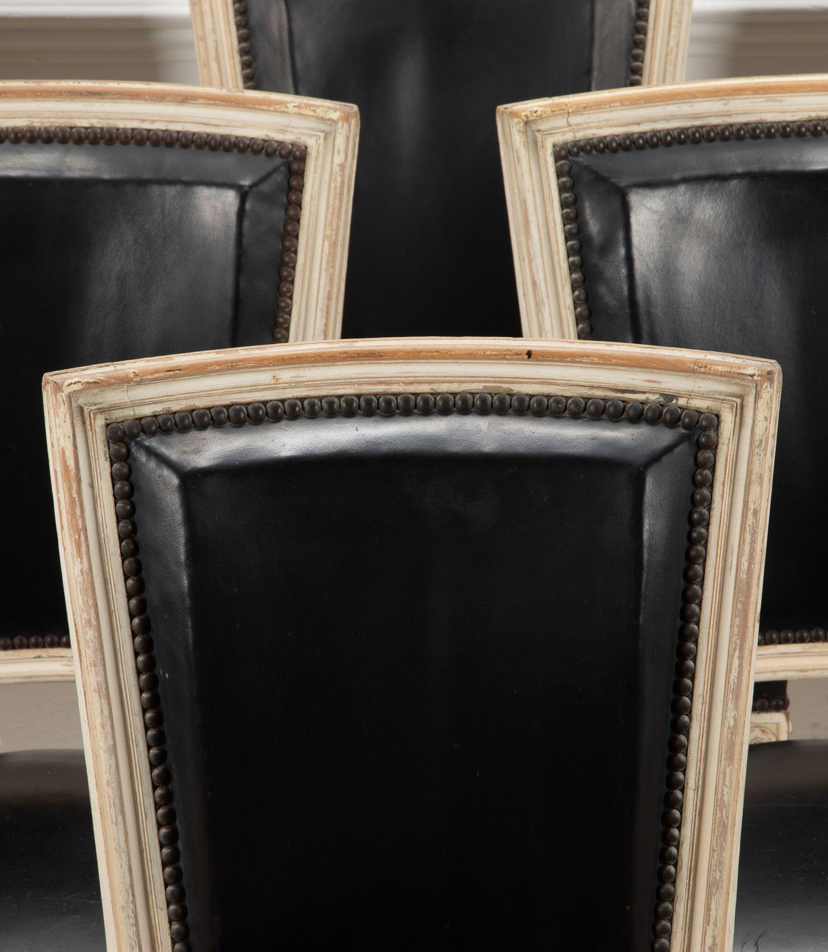 Set of Six 20th Century Maison Jansen Louis XVI Chairs In Good Condition In Gloucestershire, GB