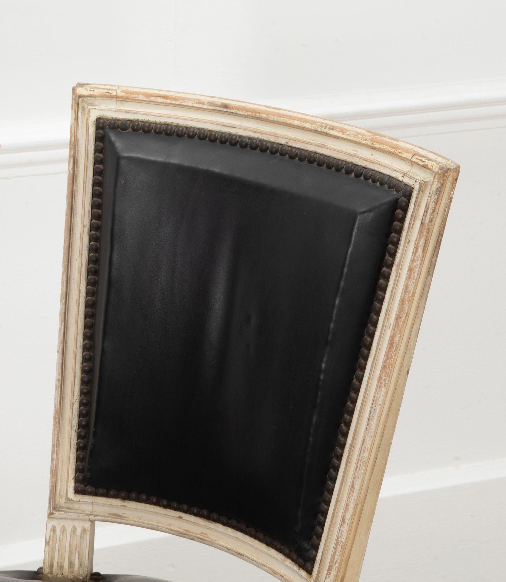 Set of Six 20th Century Maison Jansen Louis XVI Chairs 1