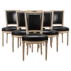 Set of Six 20th Century Maison Jansen Louis XVI Chairs