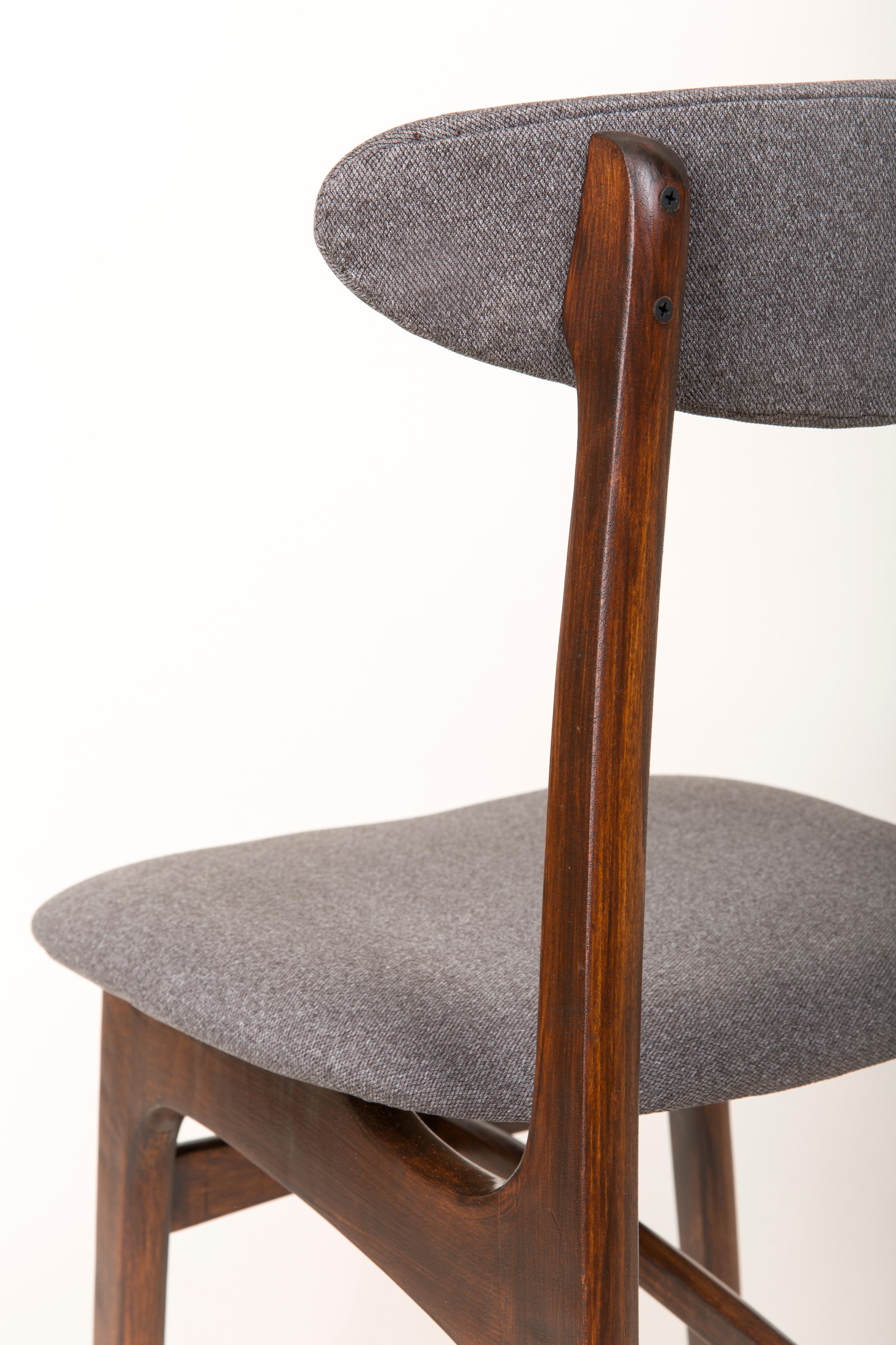 Set of Six 20th Century Rajmund Halas Chairs, Europe, 1960s For Sale 3