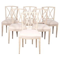 Set of Six 20th Century Swedish Chairs