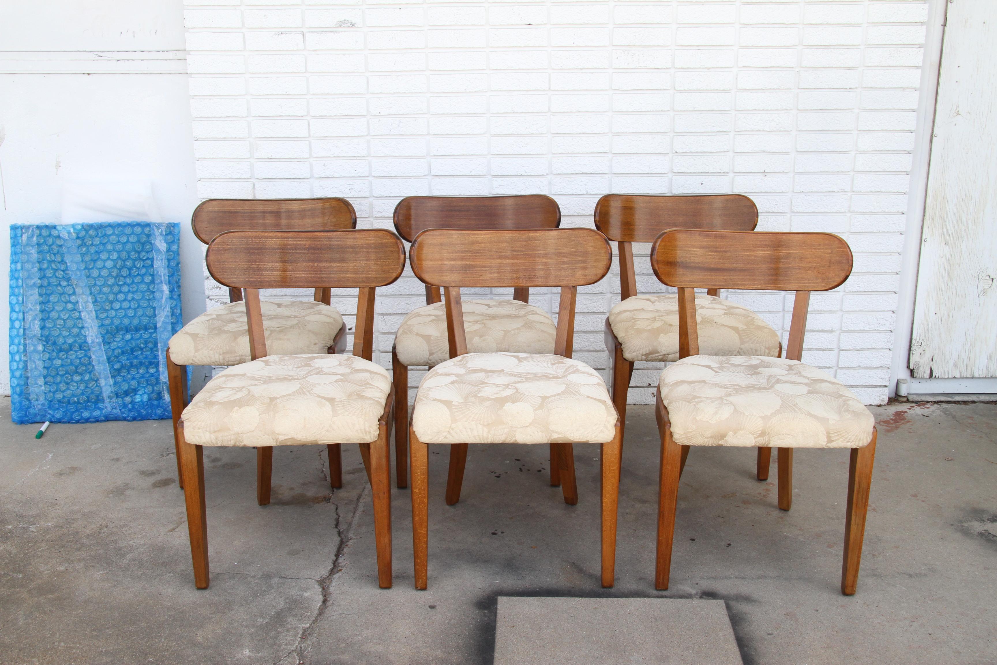 Set of Six 239-4 Edward Wormley Precedent by Drexel Dining Chairs  For Sale 4