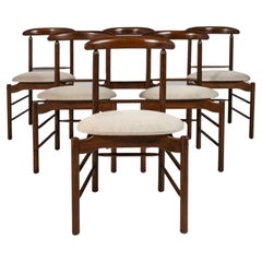 Set of Six '6' Dining Chairs by Greta Grossman for Glenn of California, c. 1954
