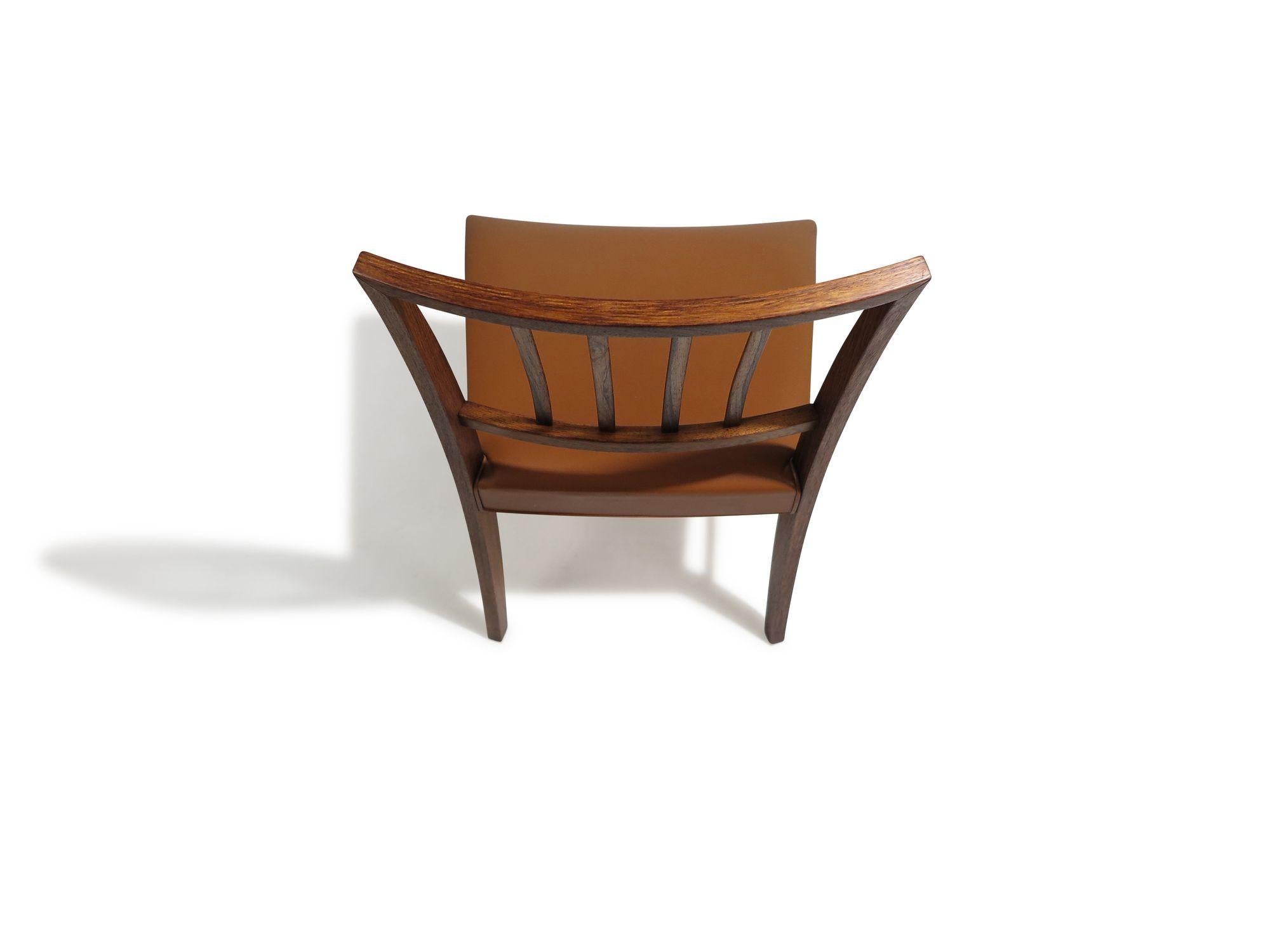 Set of Six (6) Rosewood Dining Chairs in the Manner of Jacob Kjær, c.1948 For Sale 2