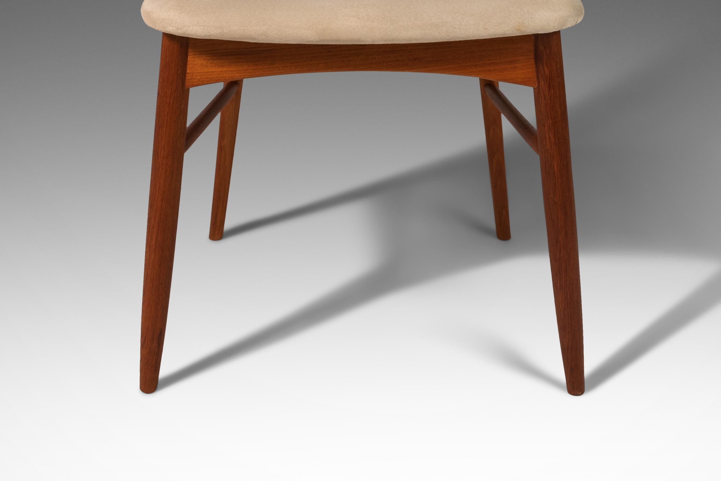 Set of Six (6) Teak Eva Dining Chairs by Niels Koefoed for Koefoeds Hornslet 60s For Sale 9