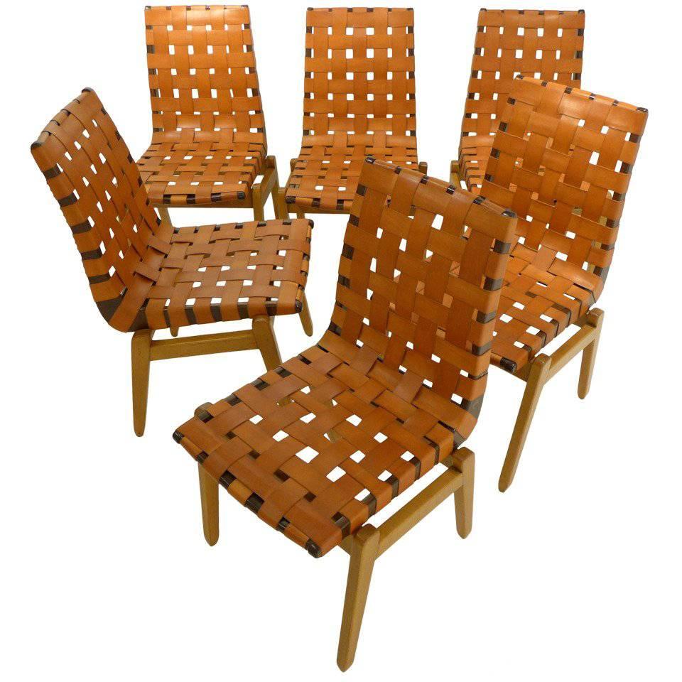 Set of Six Abel Sorenson Chairs for Knoll