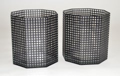 Ensemble de six accessoires de Josef Hoffman pour Bieffeplast Weiner Werkstatte