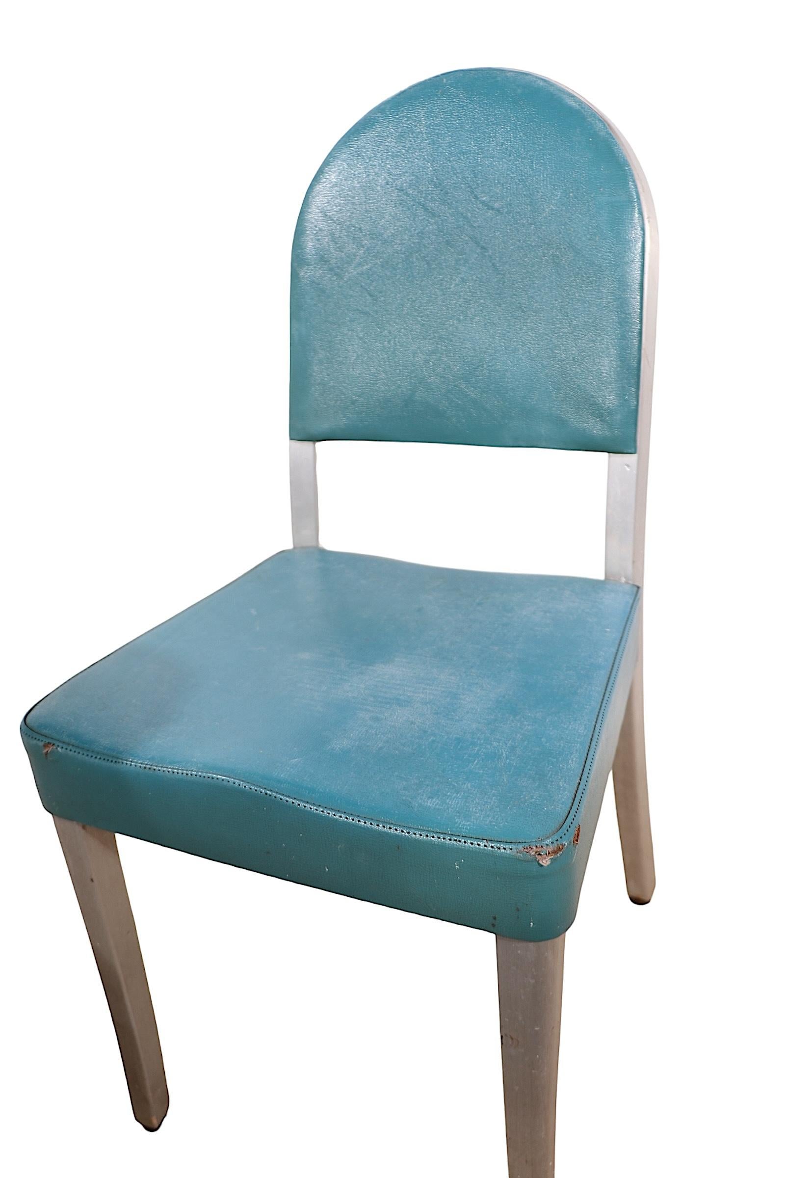 aluminium dining chairs