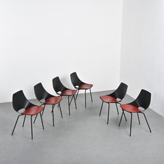 Set of six Amsterdam Chairs by Pierre Guariche, Circa 1954