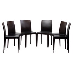 Set of Six Anna R Chairs by Ludovica and Roberto Palomba