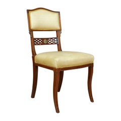 Set of Six, Antique, Dining Chairs, English, Regency, Mahogany, circa 1820