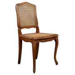 Set of Six, Antique Dining Chairs, French, Beech, Louis XV Revival, circa 1930