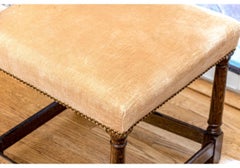 Set Of Six Antique Louis XIII Style Dining Chairs Purchased From John Roselli