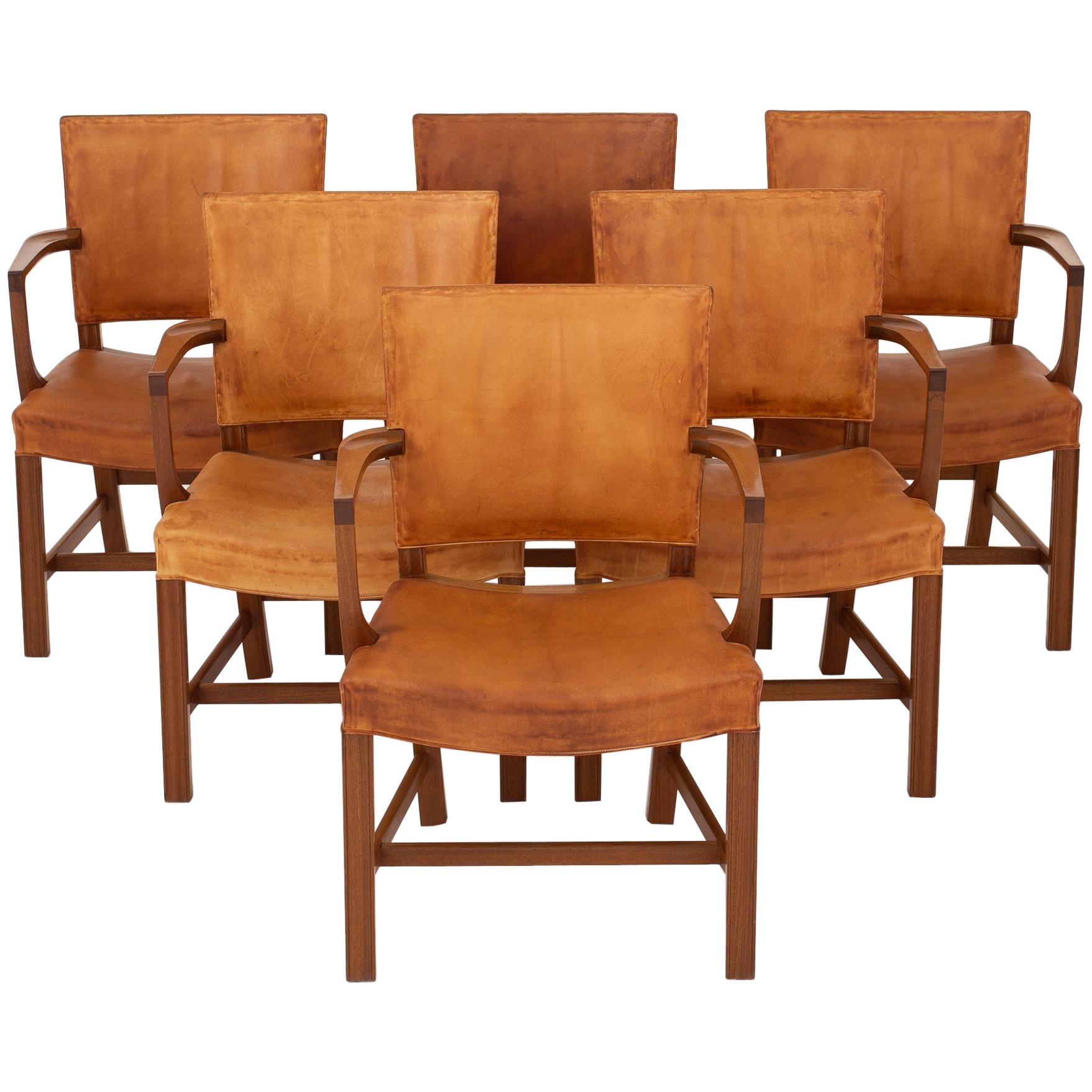Set of Six Armchairs by Kaare Klint