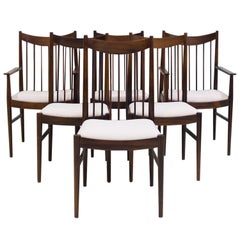 Set of Six Arne Vodder Dining Chairs, Model 422