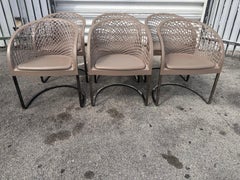 Satz von sechs Arrete-Esszimmerstühlen für Matteo Grassi