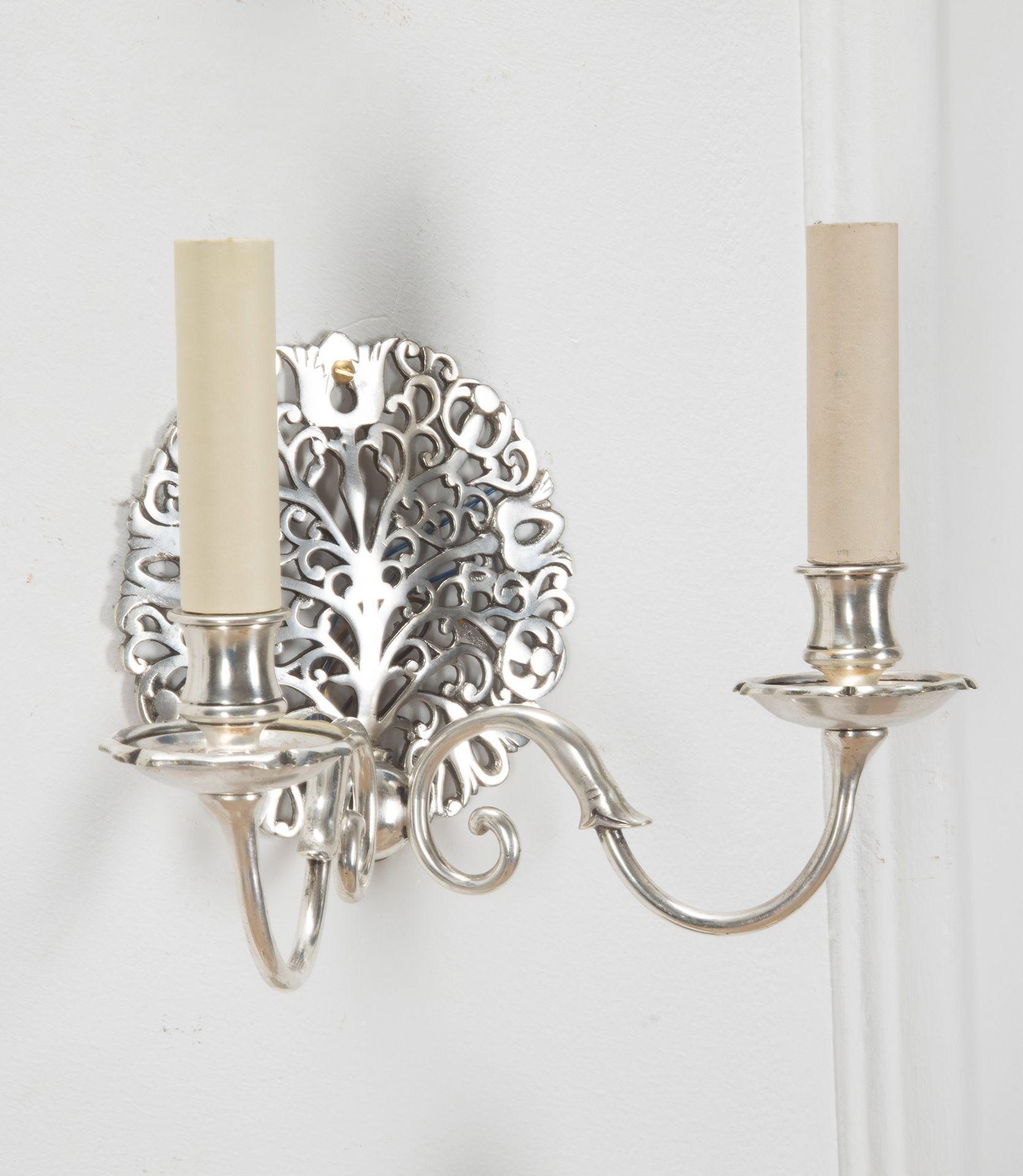 Juego de seis apliques de pared Arts and Crafts en venta 2