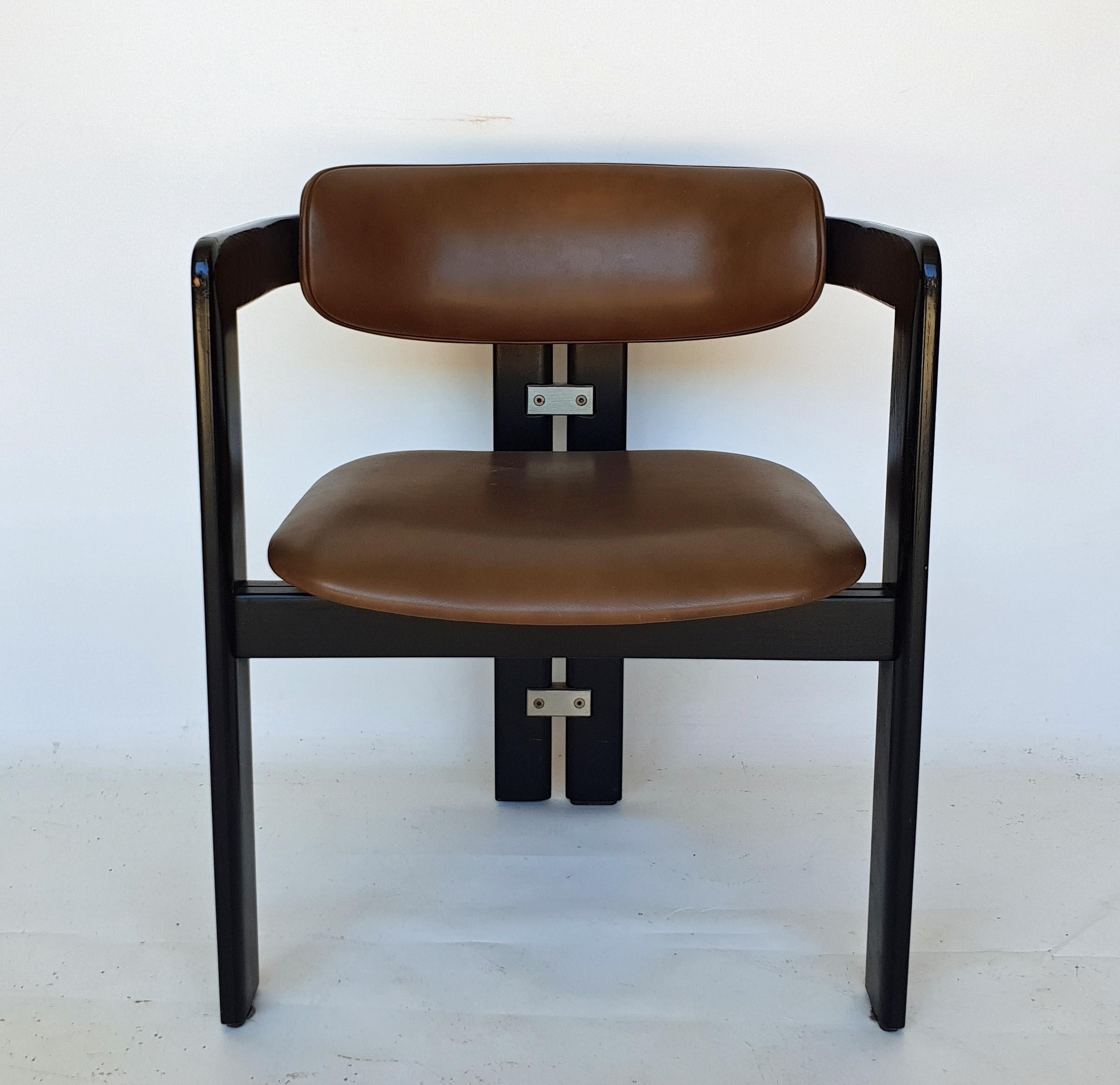Set of Six Augusto Savini Chairs And Mid-Century Modern Table, 1965 7