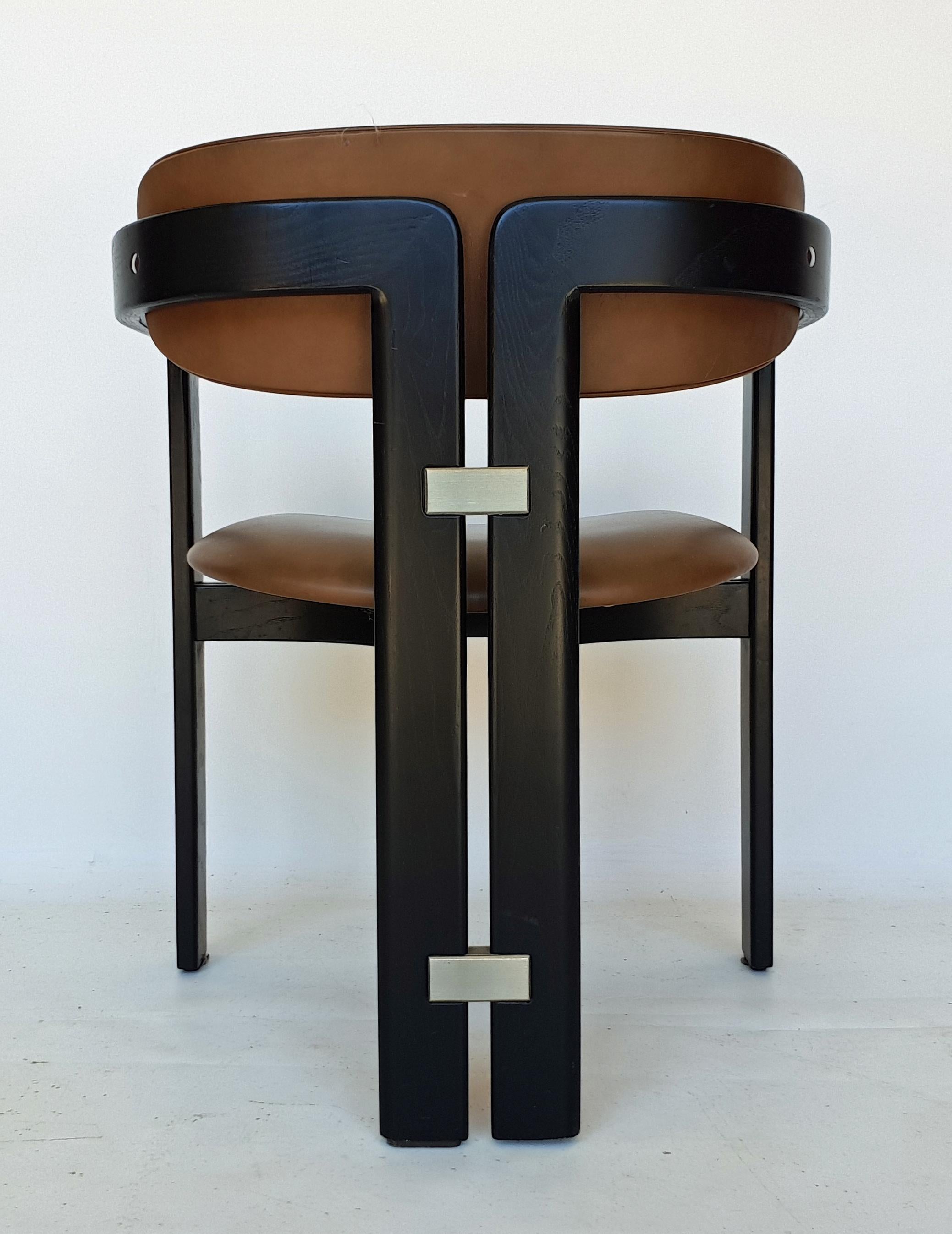 Set of Six Augusto Savini Chairs And Mid-Century Modern Table, 1965 3