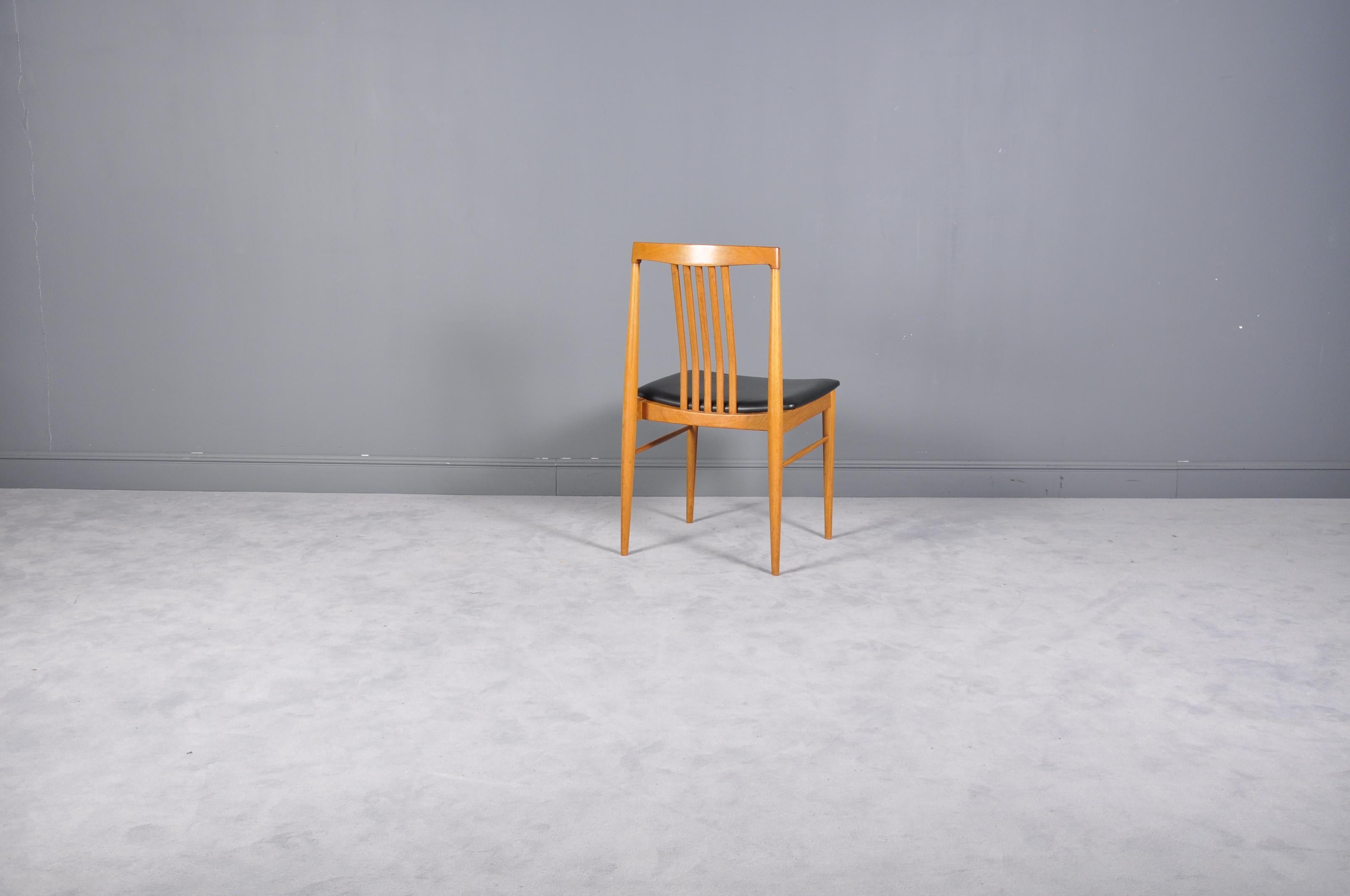 Set of Six Austrian Mid-Century Modern Wiesner Hager Chairs, 1960s 2