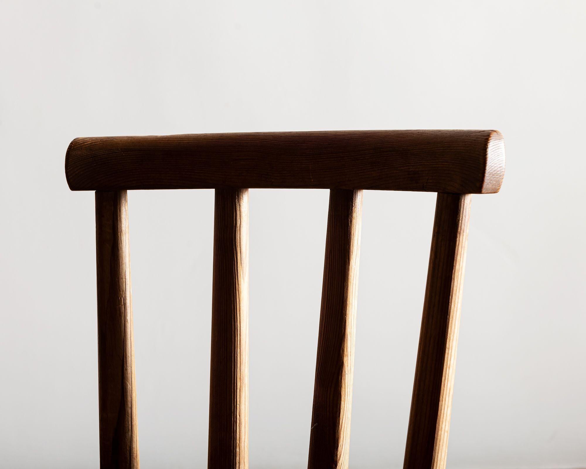 Set of Six Axel Einar Hjorth Utö Chairs for Nordiska Komanpiet, Sweden, 1932 For Sale 4
