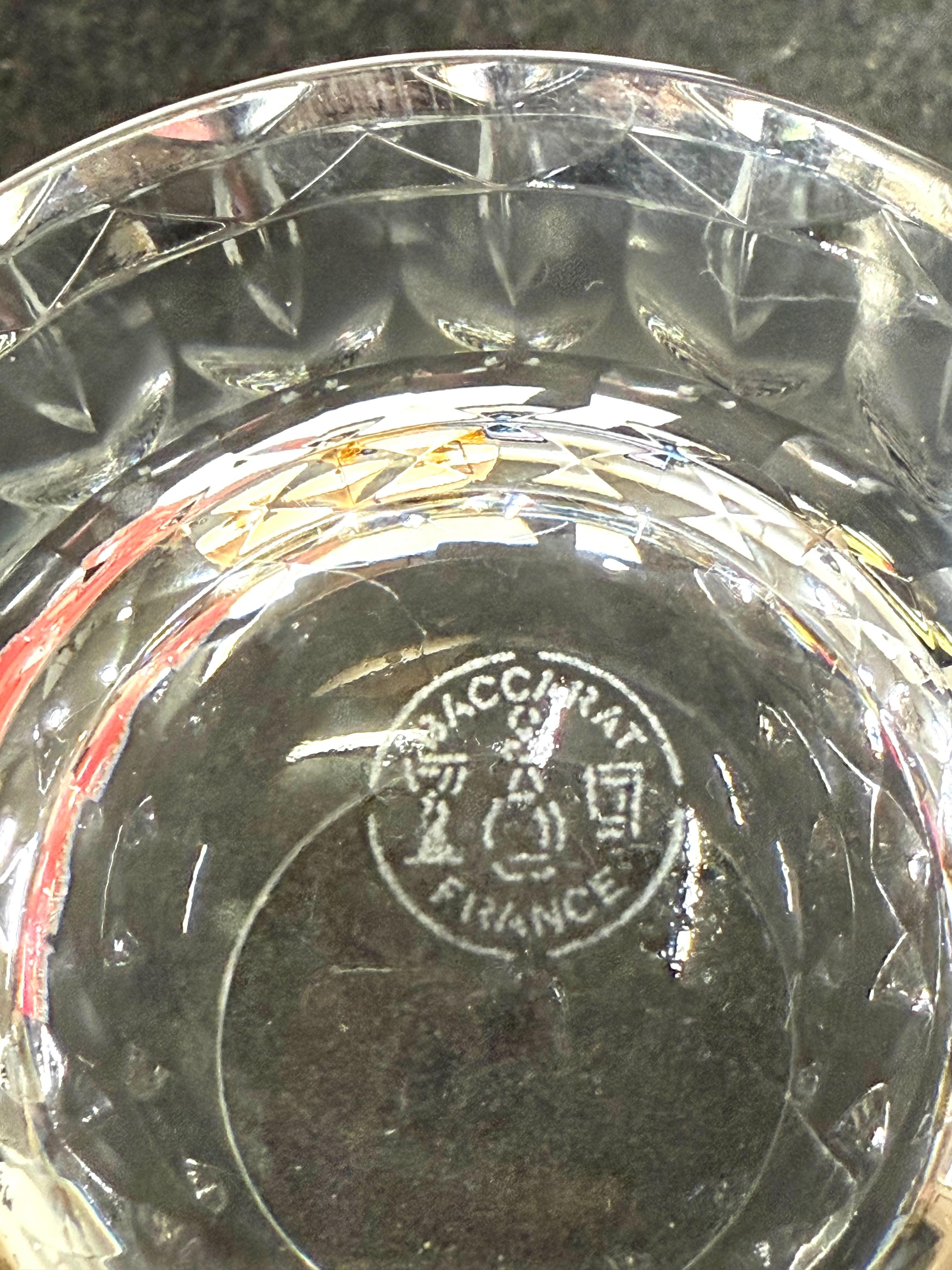 Set of Six Baccarat “Harmonie” Crystal Tumblers en venta 5