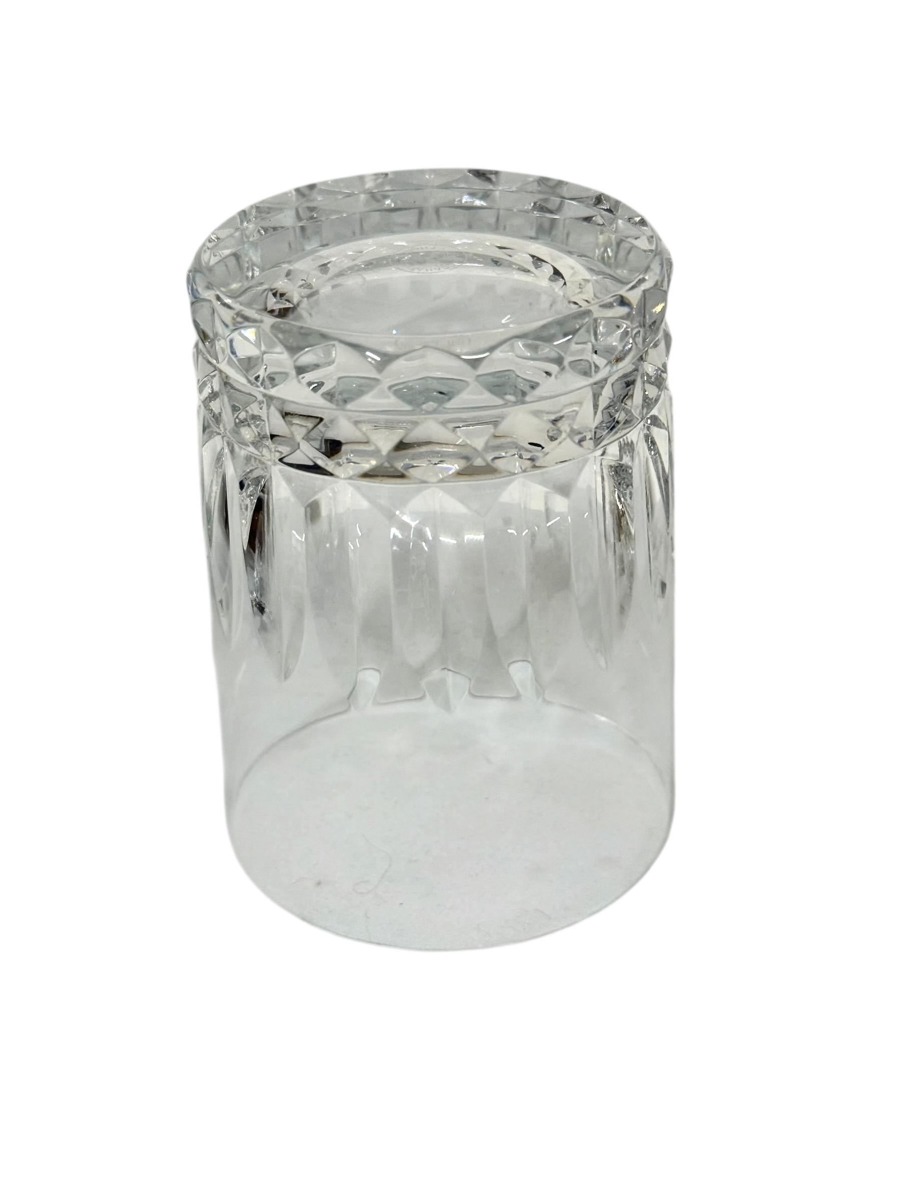 Set of Six Baccarat “Harmonie” Crystal Tumblers en Bueno estado para la venta en LA CIOTAT, FR