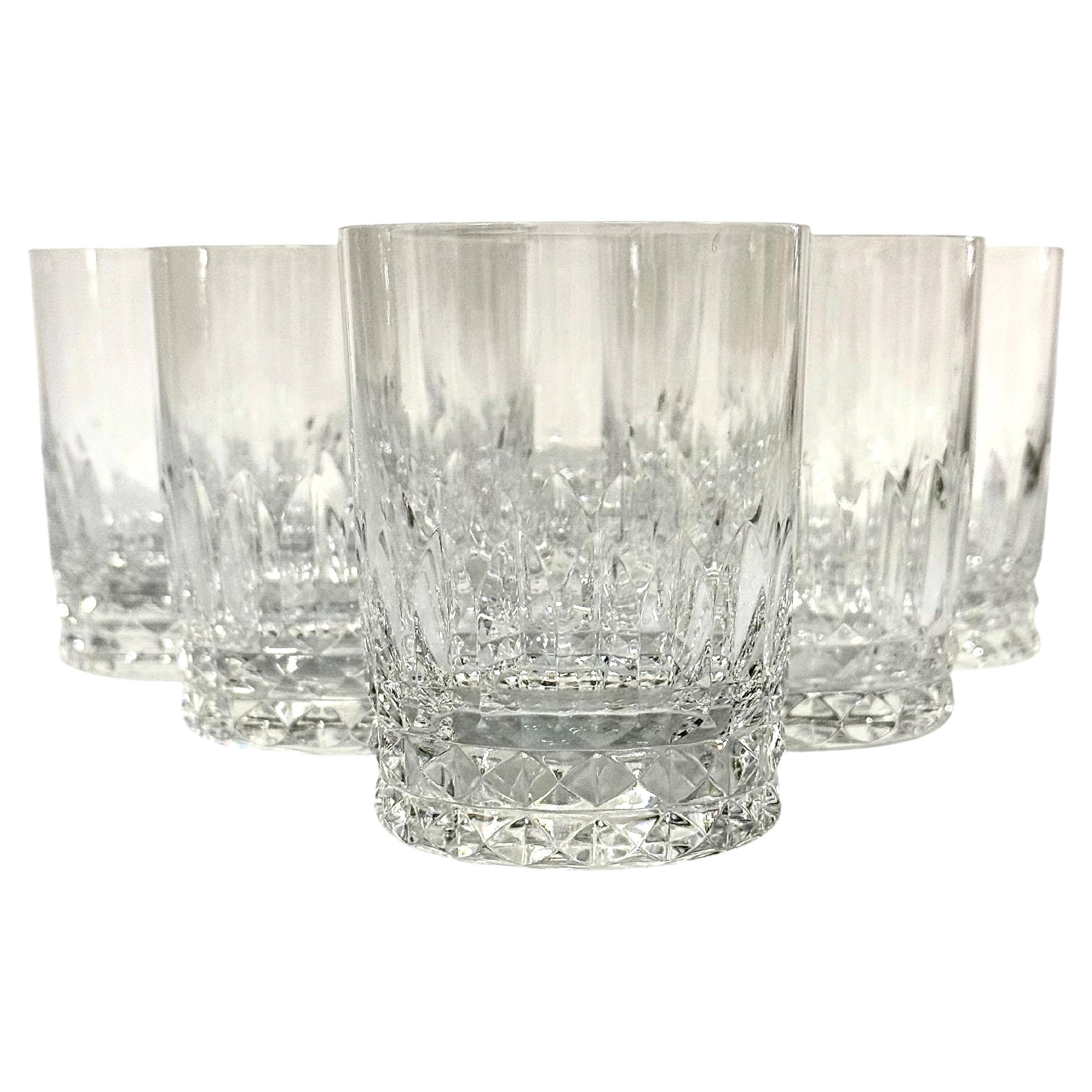 Set of Six Baccarat “Harmonie” Crystal Tumblers