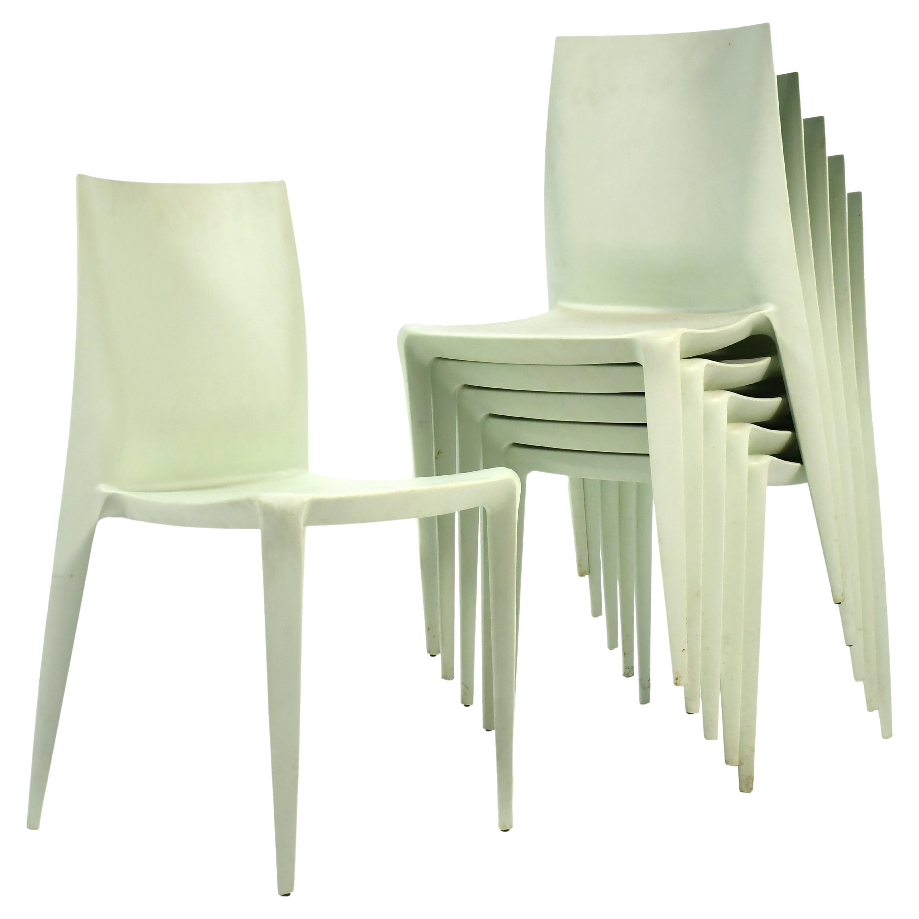 Set of Six Bellini Chairs by Heller