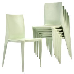 Set of Six Bellini Chairs by Heller