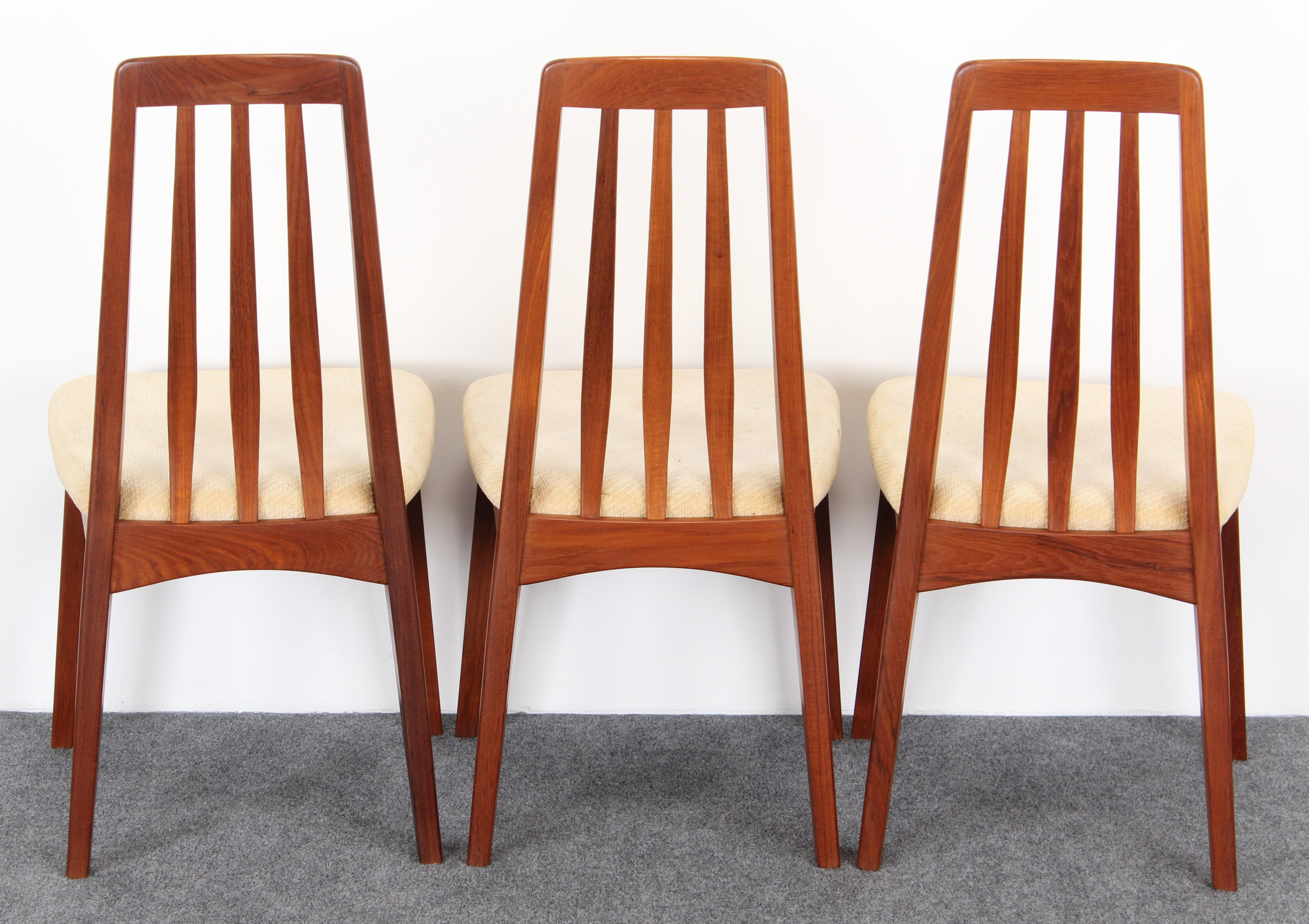 benny linden teak dining chairs