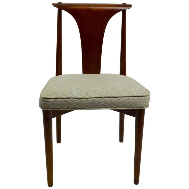Set of Six Bent Plywood Dining Chairs by Lawerence Peabody at 1stDibs