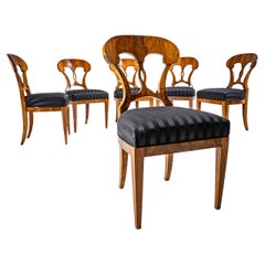 Set of Six Biedermeier Chairs, circa 1830