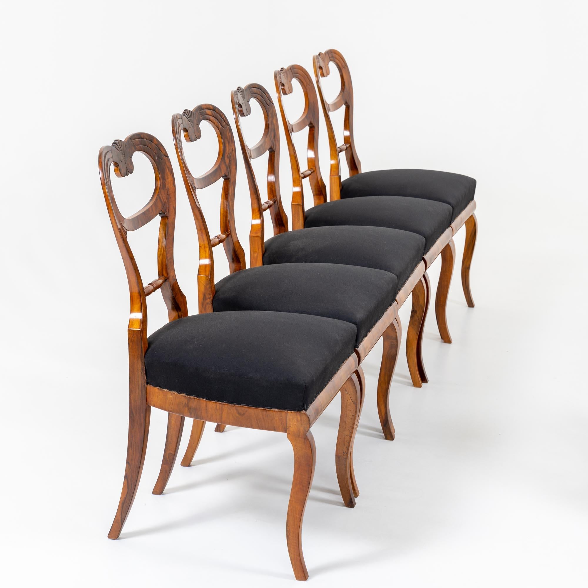 Set of Six Biedermeier Dining Chairs, Austria, circa 1830 In Good Condition In Greding, DE