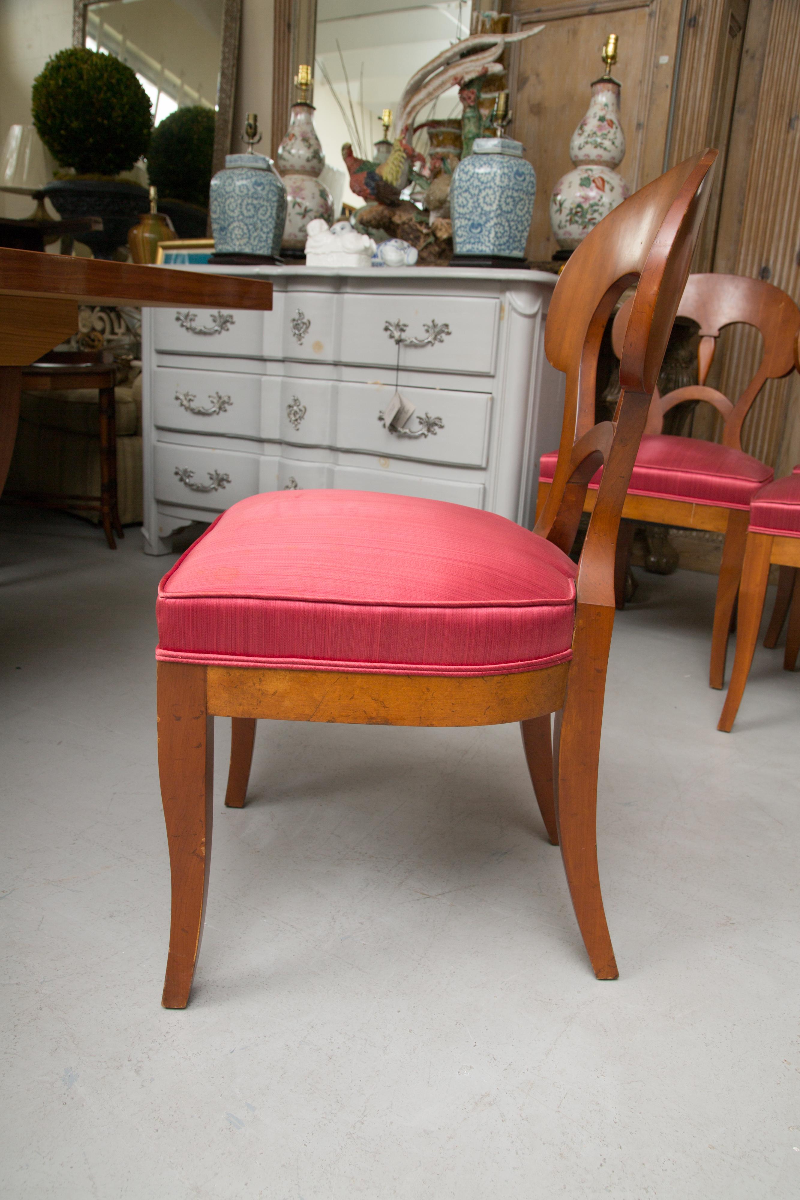 Set of Six Biedermeier Style Side Chairs 3