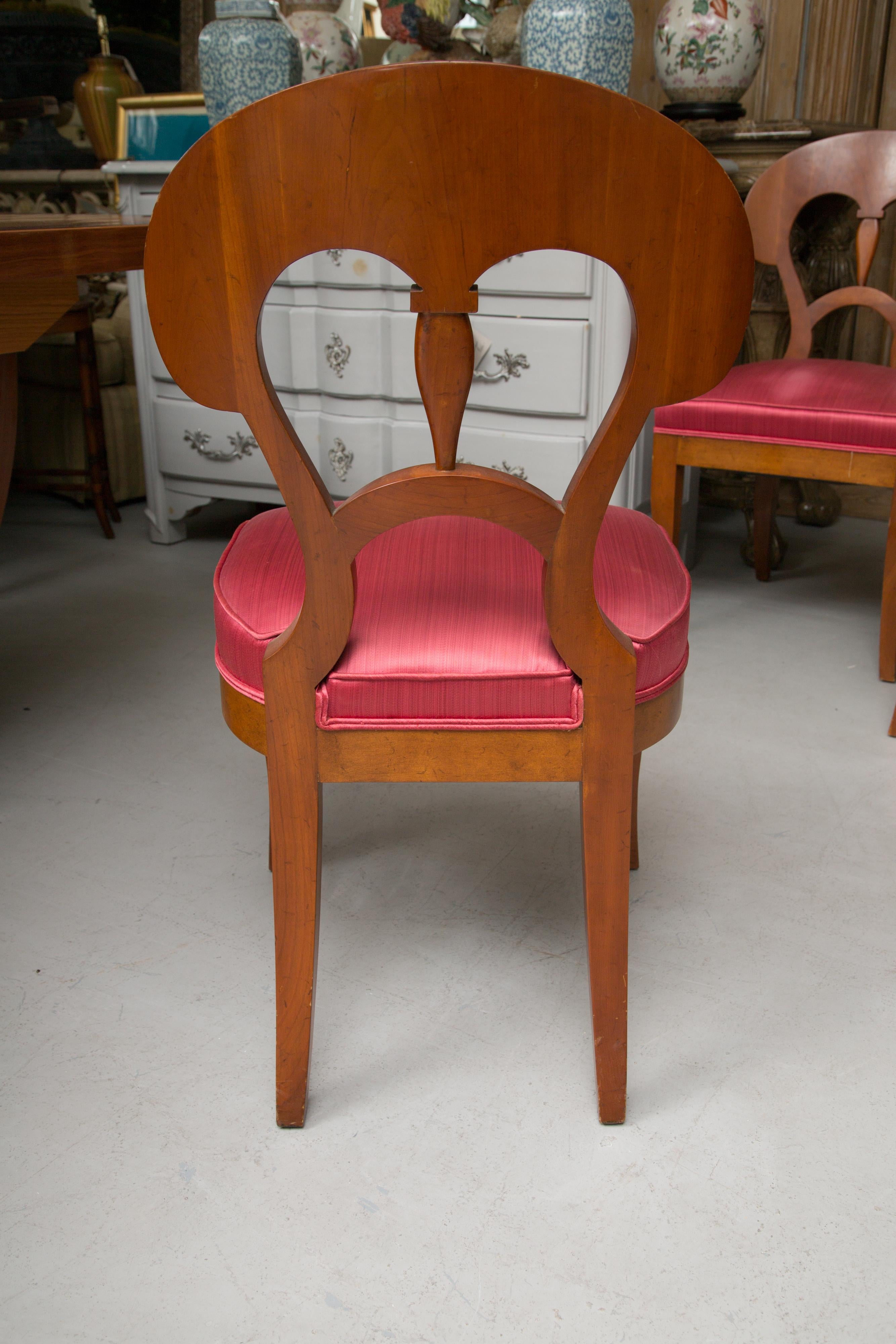 Set of Six Biedermeier Style Side Chairs 4