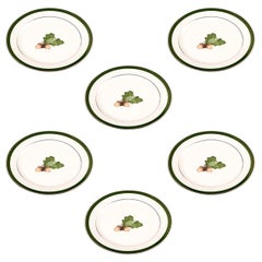 Set de Seis Platos de Desayuno Pintados a Mano Black Forest Sofina Boutique Kitzbühel